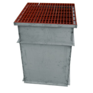 trench drain pouring box 2